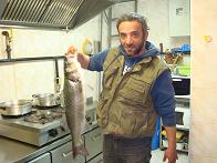 Adamızın en usta balıkçısının yakaladığı balık(3,5 Kg).